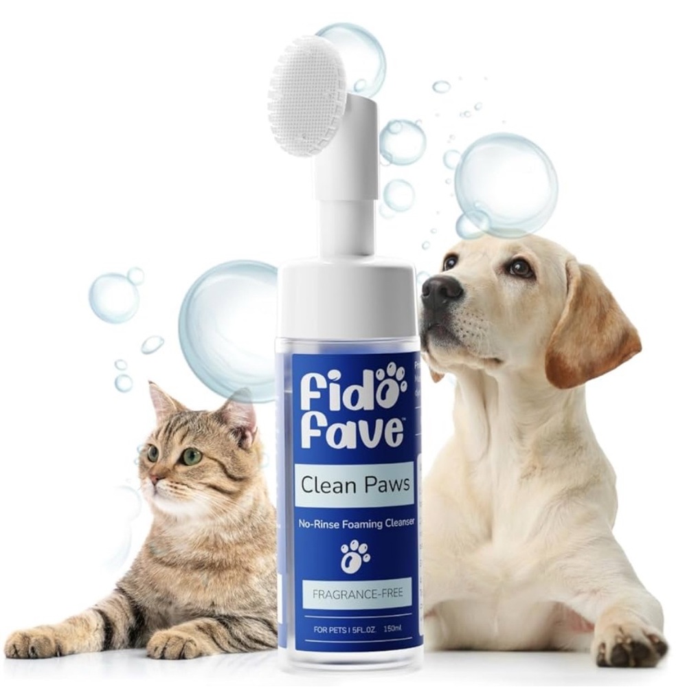 Clean Paws No-Rinse Foaming Cleanser - Blue